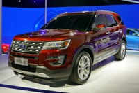 【上海モーターショー15】フォード エクスプローラー 改良新型、中国初公開…表情一新 画像