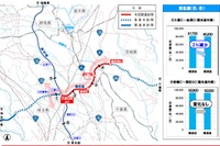 圏央道・久喜白岡JCT~境古河IC間、開通後1日5300台が走る 画像
