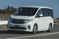 【ホンダ ステップワゴン 新型発表】1.5リットル直噴ターボ搭載で、クラストップ燃費 画像
