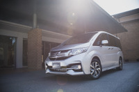 【ホンダ ステップワゴン 新型発表】スパーダはフロントを45mm延長し走りを表現 画像