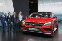 【上海モーターショー15】メルセデス GLE クーペ 、中国初公開…SUVクーペの序章 画像