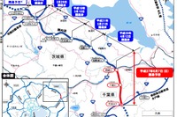 常磐道と東関東道つながる…圏央道・神崎IC~大栄JCT間、6月7日に開通 画像