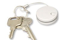Bluetoothで紛失防止…カギやスマホに取り付け。マルチに使えるタグ 画像