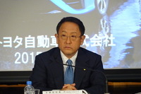 トヨタ豊田社長、「ヒット打てなくても打席に立つ人を評価」 画像