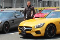 【メルセデス AMG GT 日本発表】「GT3」はライバルにがぶりとかみつくデザイン 画像