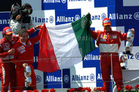 【F1フランスGP】シューマッハ、フェラーリ、ブリヂストン、勝利 画像