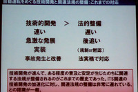 【人とくるまのテクノロジー展15】自動運転中の事故、責任の所在は? ADAS時代に向けた法整備の現状と課題 画像