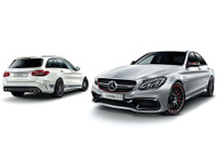 【メルセデス AMG C63 発表】C63S に限定車「エディション1」…赤のアクセント全面に 画像
