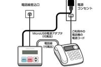 固定電話への迷惑電話を「光ってお知らせ」…KDDIの専用端末 画像