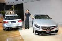 【メルセデス AMG C63 発表】上野社長「今後のAMGの核となるモデル」 画像