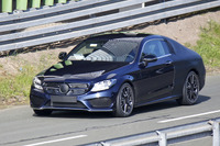 メルセデスベンツ Cクラス クーペ 次期型、ワイド&ローなデザインに 画像