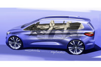 【BMW 2シリーズ グランツアラー 発表】7人乗りでも「ダイナミックなデザイン」を 画像