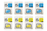ソフト99、ステーショナリー感覚のアクセサリー芳香剤「エアークリップ」発売 画像