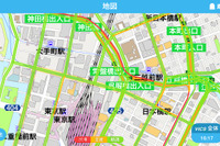 DeNA子会社、無料カーナビアプリ「ナビロー」をリリース…ドラレコ機能&ARモード搭載 画像