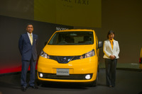【日産 NV200タクシー 発売】星野専務、東京五輪に向け「ワゴン型の市場は成長する」 画像