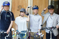 「自転車ヘルメット委員会」が発足…シャ乱Qまこと夫妻らがPR 画像