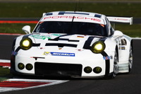 【ルマン24時間 2015】1時間経過、GTクラス ポルシェ 911 トラブルでセーフティカー 画像