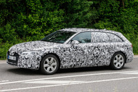 アウディ A4アバント 次期型スクープ! ハイテク装備も充実 画像