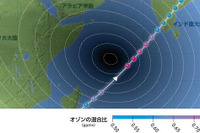 日食を利用して太陽光が大気中のオゾンへ与える影響を調査 JAXA 画像