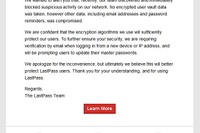 パスワード管理サービスが外部攻撃受ける…アカウント情報流出か 画像