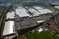 日産、英国サンダーランド工場に新型プレス機を導入 画像