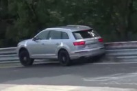 アウディ開発車両がニュルで事故、SQ7 か［動画］ 画像