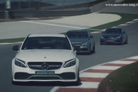 メルセデス AMG C63 、ロックサウンドに合わせサーキットを攻める［動画］ 画像
