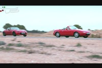 マツダ ロードスター 新型 VS 初代、ガチンコレースの行方は!?［動画］ 画像