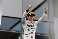 松下信治、GP2オーストリア戦のレース2で3位初表彰台を獲得 画像