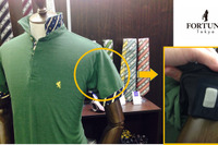 センサー内蔵、心拍数・疲労度をチェックできる「IoT」ポロシャツ 画像