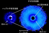 「うみへび座TW星」周辺の原始惑星円盤に多重リングギャップ構造を発見 画像