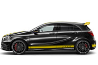 メルセデス AMG A45 4マチック、イエローのアクセントを施した特別仕様登場 画像
