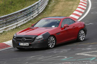 メルセデスベンツ SLK 後継の「SLC」、ニュル高速テストをキャッチ! 画像