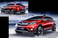 【ジャカルタモーターショー15】ホンダ、新型クロスオーバー「BR-V」プロトタイプを初公開へ 画像