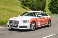アウディ A6、欧州14か国周遊で燃費ギネス記録…26.87km/リットル 画像