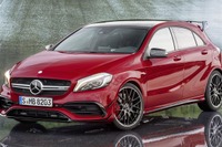 【グッドウッド15】メルセデス AMG A45 にも改良新型、2.0ターボは381hpに強化 画像