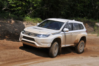 【三菱 ラリー復帰】アウトランダーPHEV 駆る増岡浩「ワークス活動、続けるにはまず結果」 画像