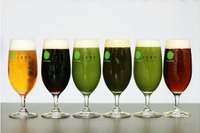 泡立つ“抹茶ビール”で乾杯…日本茶レストランのビアガーデン 画像