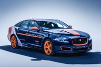 ジャガー XJR 改良新型、世界最高速記録挑戦のサポートカーに 画像