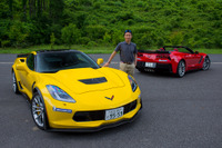 【シボレー コルベット Z06 試乗】アクセル“ひと踏み“100km/hオーバー、最強のアメリカンV8…桂伸一 画像