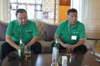 テインが中国に工場を設立した理由…藤本吉郎専務、古林泰取締役 画像