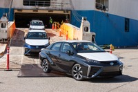 トヨタ MIRAI 、米国に第一便が到着…今秋発売へ 画像