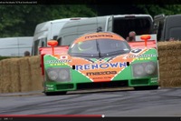 マツダ栄光のルマンマシン、787B …ロッシ選手がヒルクライム［動画］ 画像