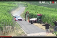 ヒュンダイ の WRC マシン、テスト中にあわや事故［動画］ 画像