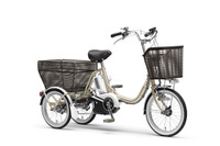 ヤマハの電動アシスト三輪自転車「PASワゴン」、カラーを変更 画像