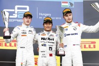 F1ハンガリーGP併催の「GP2」第6大会、レース2で松下信治が初優勝 画像