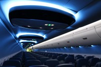 デルタ航空、新しい機内インテリアのエアバスA319型機を導入へ 画像