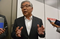 ホンダ岩村副社長、国内市場「消費税の影響から、なかなか抜け出せない」 画像