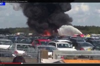 ビン・ラディン家のプライベートジェット機が墜落事故、4名死亡…英国［動画］ 画像