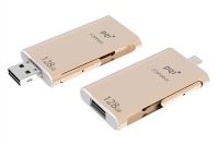 Lightning端子とUSB 3.0端子の両刀使いができるフラッシュメモリ 画像